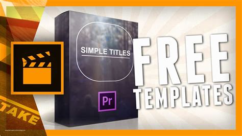Impress your audience by simply creating a professionally. Adobe Premiere Pro Templates Free Of Titles Pack Premiere ...