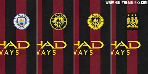 Imagining The New Crest On Manchester Citys 16 17 Kits Footy Headlines