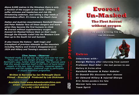 Reinhold messner date of birth. Everest Un-Masked