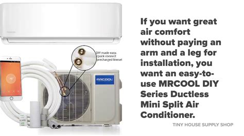 Mrcool Diy K Btu Seer Mini Split Air Conditioner And Heat Pump