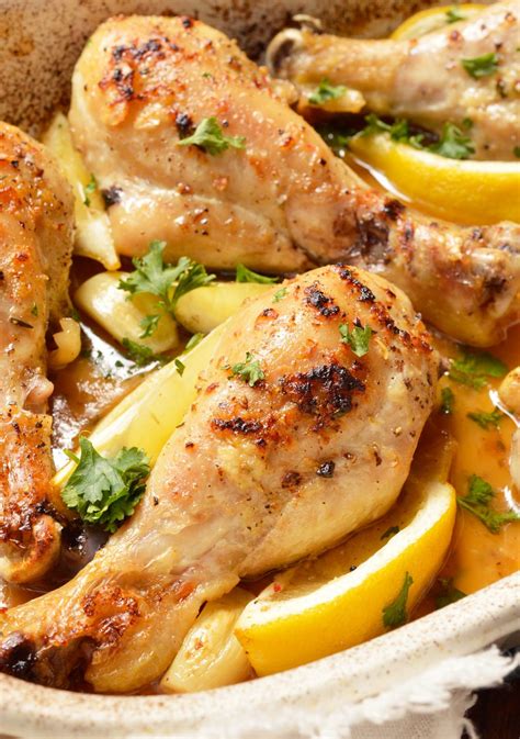 Chicken is a great source of protein and can be paired with an array of flavors and spices. Lemon Garlic Chicken Drumstick Recipe (Whole30, Paleo ...