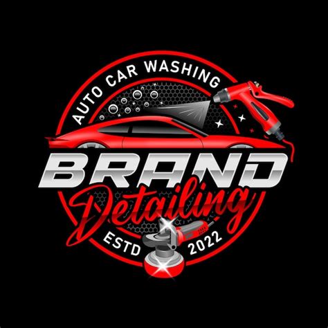 Premium Vector Auto Detailing And Car Wash Logo For Automotive Industry