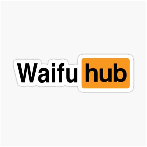 Waifu Parody Inspired Shirt Sticker For Sale By Janeflame Redbubble