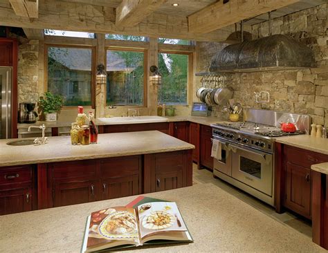 Stone Kitchen Interior Decoration Ideas Small Design Ideas