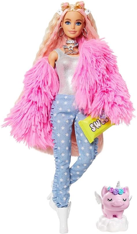 Barbie Extra Lalka Modowa Zwierzątko Grn27 Mattel