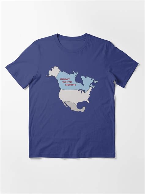Great White North T Shirt For Sale By Brokenhorn Redbubble Sctv T
