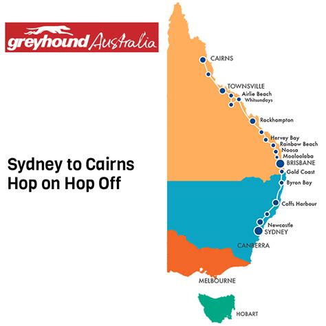 Greyhound Bus Pass Hop On Hop Off Sydney To Cairns