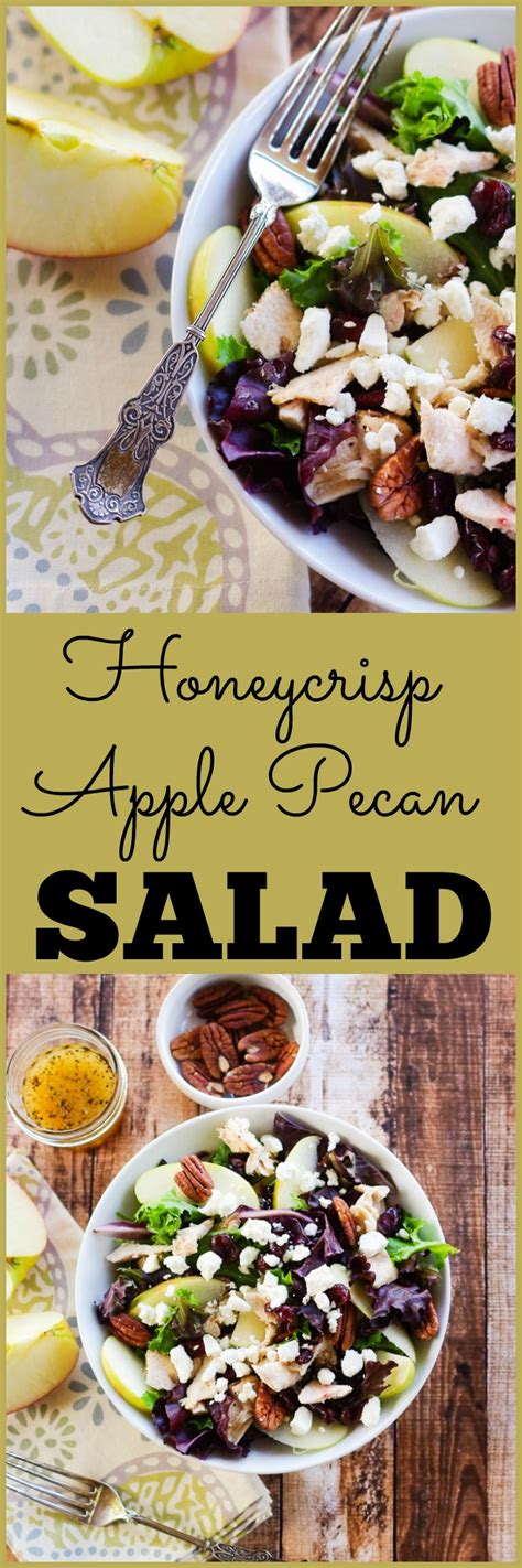 Thedelishfood.com has been visited by 100k+ users in the past month Honeycrisp Apple Pecan Salad with an Apple Cider ...