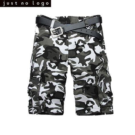 men s camo cargo shorts summer military army fatigue camouflage cargo work jogger trousers baggy