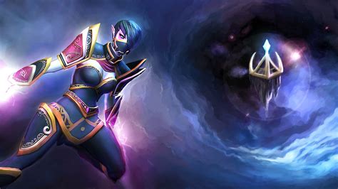 Dota 2 Templar Assassin Lanaya Warrior Magic Games Fantasy