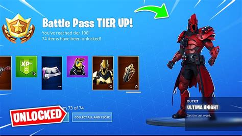 It can be purchased for golden eagles in the game at any time and pick up all awards from already opened levels. Buying All 100 Tiers in Fortnite Season 10 Battle Pass ...