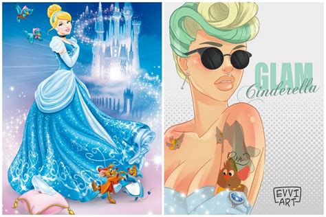 8 Badass Hipster Disney Princesses By Emmanuel Viola Her Beauty