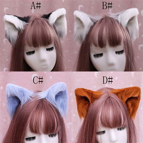 Kitten Ears Headband Cosplay Cat Ear Cosplay Ear Anime Etsy