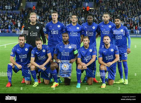 Leicester City 2016 Lineup