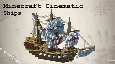 Minecraft Cinematic Epic Medieval Ships Minecraft Building Inc