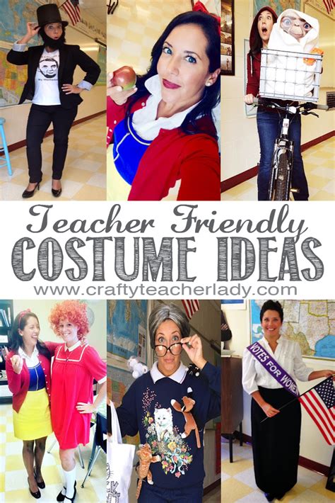 We asked on kreative in life's amazing facebook page last week for our teachers to share their favorite costumes and y'all did not disappoint! Crafty Teacher Lady: Teacher Friendly Halloween Costume Ideas