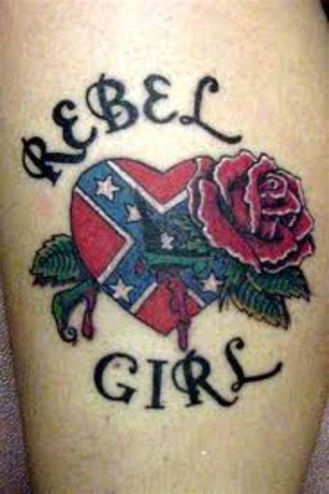 Https://techalive.net/tattoo/girl Rebel Flag Tattoo Designs