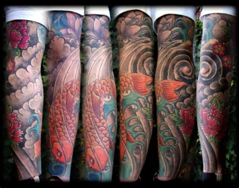 60 Japanese Sleeve Tattoos Tattoofanblog