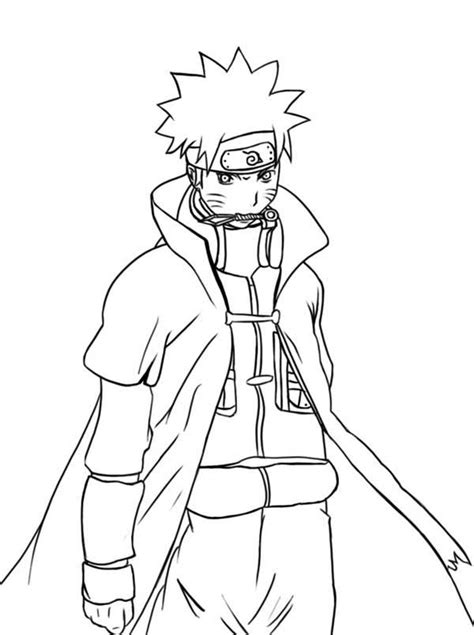 Awesome Naruto Coloring Page Download And Print Online
