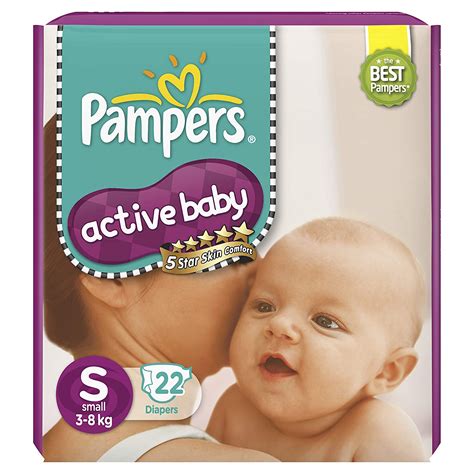 Pampers Active Baby Diapers Kidonex