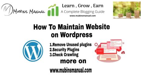 How To Maintain Website On Wordpress Beginner Tutorial On Blogging Tip