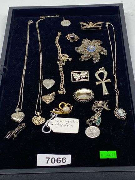 Sterling Silver Jewelry Lot Dixon S Auction At Crumpton