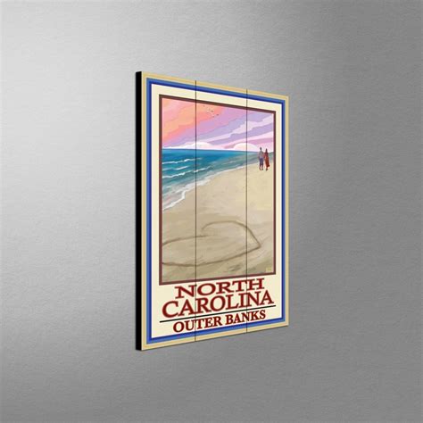 Outer Banks North Carolina Giclee Art Print Poster From Alla Etsy