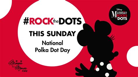 Rockthedots With Minnie Mouse For National Polka Dot Day Abc7 New York