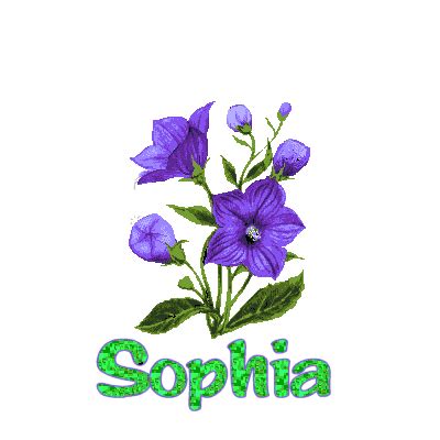 Sophie zawistowska was the main character from. Name graphics sophia 893804 - Name gif