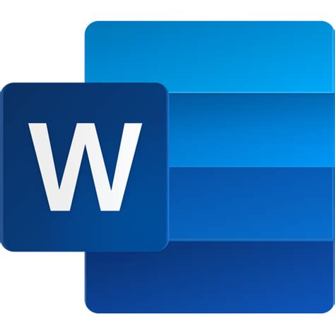 Word Icon Download In Flat Style