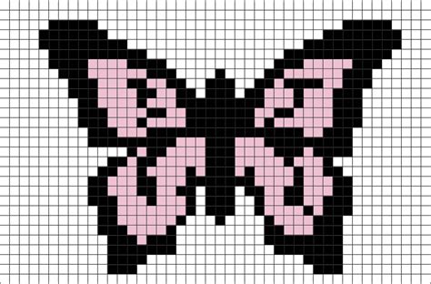 Butterfly Pixel Art Easy Pixel Art Butterfly Pixel Art Pixel Art Grid