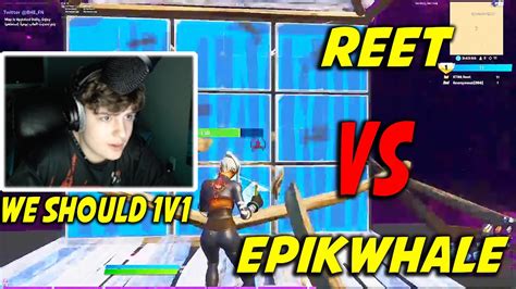 Reet Turns Nrg Epikwhale Into A Clipbot In A 1v1 Build Fight And Show