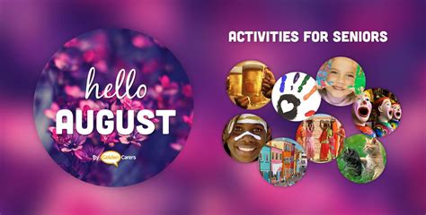 August Events And Ideas Activities Calendar Activities For Teens