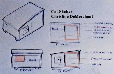 Cat House Plans Insulated Pdf Woodworking
