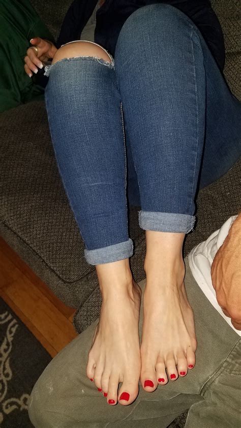Myprettywifesfeet My Pretty Wifes Beautiful Feet In My Lap