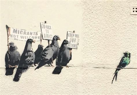 The Artwork Appeared In Clacton On Sea Essex Street Art Banksy
