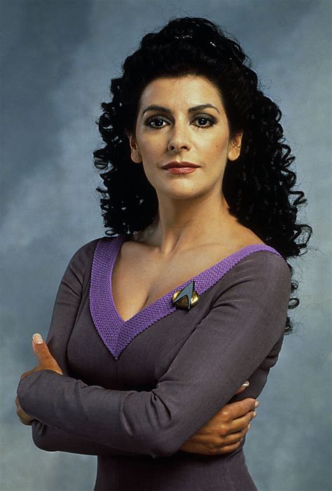 Deanna Troi Marina Sirtis Star Trek The Next Generation Star Trek