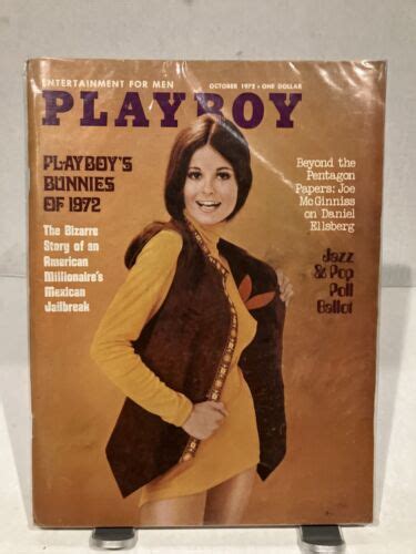 Playboy Magazine October Bunnies Of Sharon Johansen Centerfold Ebay