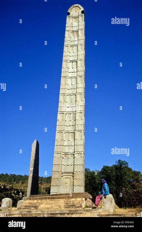 Axum Obelisk Hi Res Stock Photography And Images Alamy
