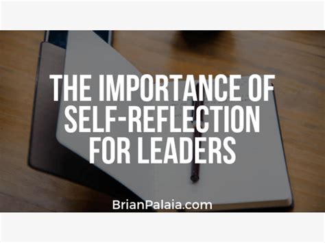 The Importance Of Self Reflection For Leaders Worcester Ma Patch