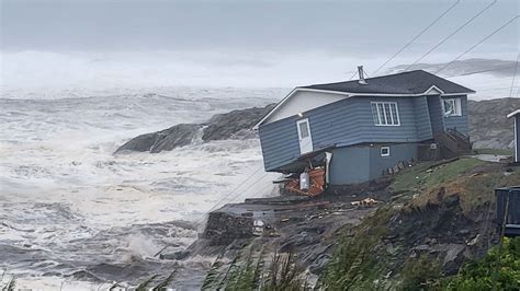 Storm Fiona Washes Houses Into Sea And Knocks Out Electricity In Two