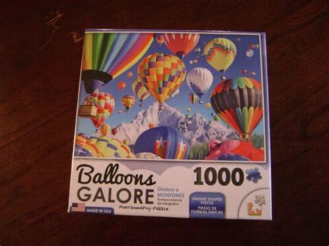 Balloons Galore Puzzle Cra Z Art 1000 Jigsaw Pieces New Made In Usa