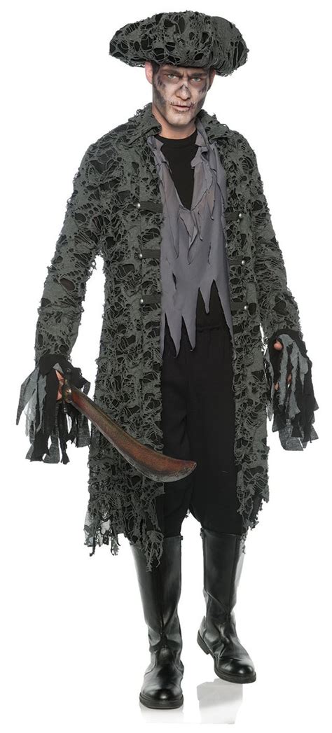 Mens Lost Soul Ghost Pirate Costume Costumeville
