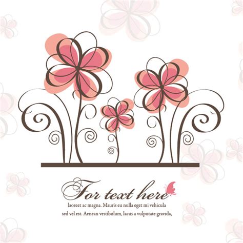 Vector Spring Floral Background Free Vector Site Download Free