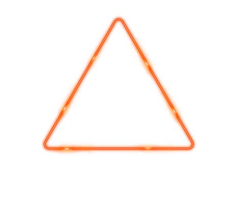 Glowing Triangle Png Cutout Png And Clipart Images Citypng