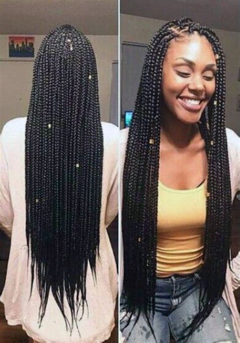 Very straightforward to do hair braids. Best 10 Long Hair Styles For Black Girls | New Natural ...
