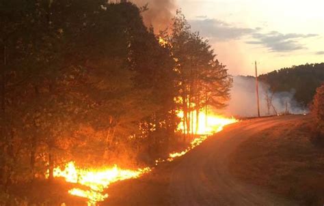 Alabama Wildfires Are Raging Throughout The State