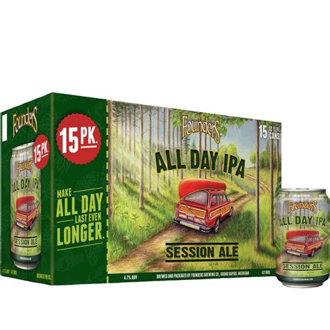 Founders All Day Ipa 15 Pack Cans Goody Goody Liquor