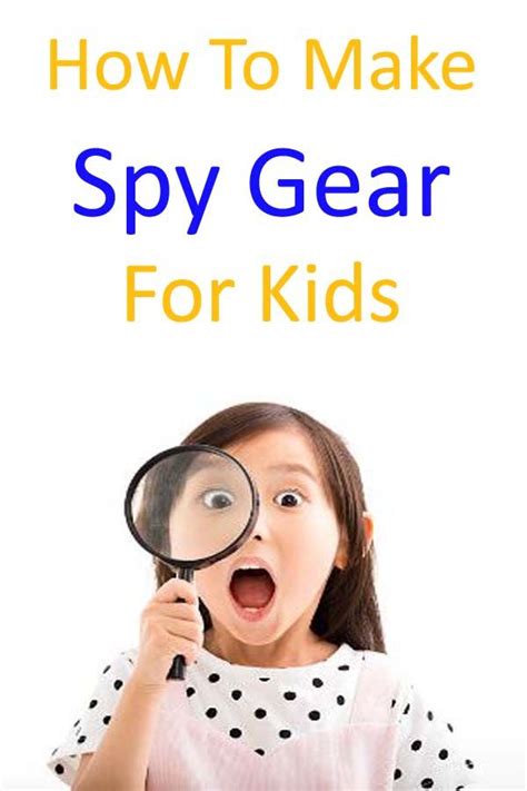 Making homemade spy gadgets for kids is affordable and a project that can involve the. How To Make Spy Gear Easy For Kid | Spy gear, Spy gadgets ...
