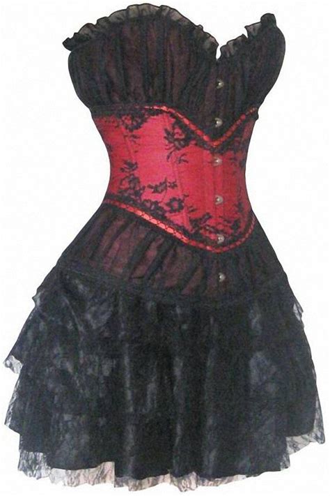 Awasome Black And Red Corset Dress Ideas Melumibeautycloud
